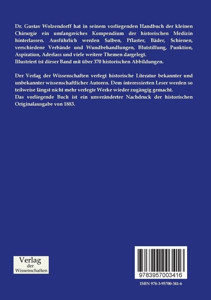 Produktbild: Handbuch der kleinen Chirurgie f&uuml;r praktische &Auml;rzte