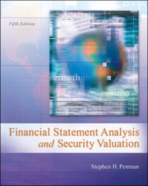 Produktbild: Financial Statement Analysis and Security Valuation