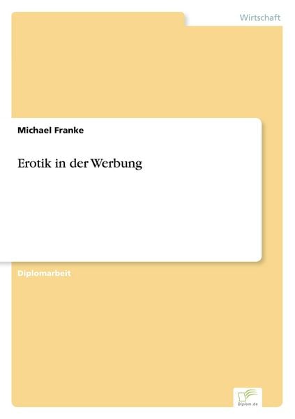 Produktbild: Erotik in der Werbung