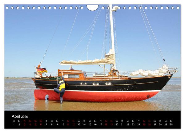 Produktbild: Marina Guide's Segelimpressionen 2026 (Wandkalender 2026 DIN A4 quer), CALVENDO Monatskalender