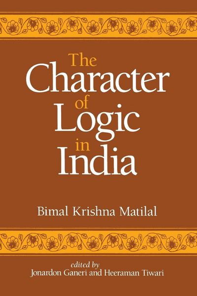 Produktbild: The Character of Logic in India