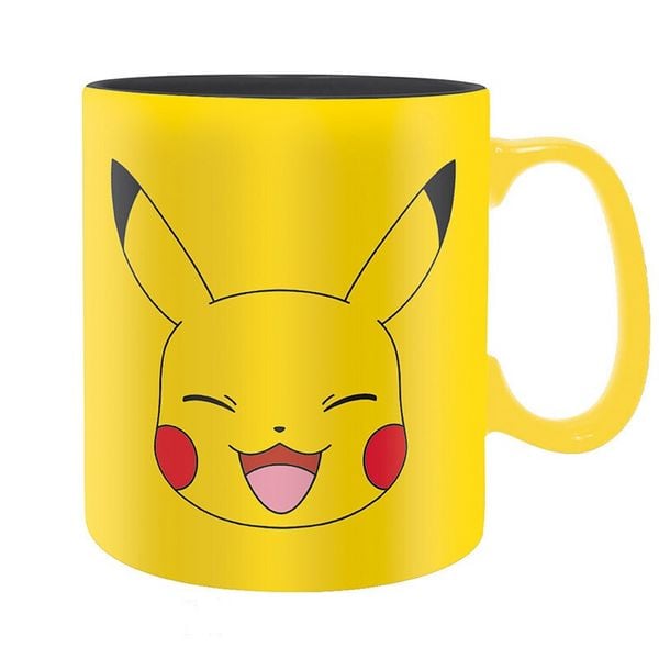 Produktbild: POKEMON - Mug - 460 ml - Pikachu Face - cardboard box