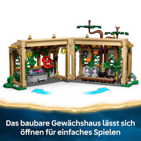 Produktbild: LEGO Harry Potter Schloss Hogwarts: Kr&auml;uterkundeunterricht Spielzeug 76445