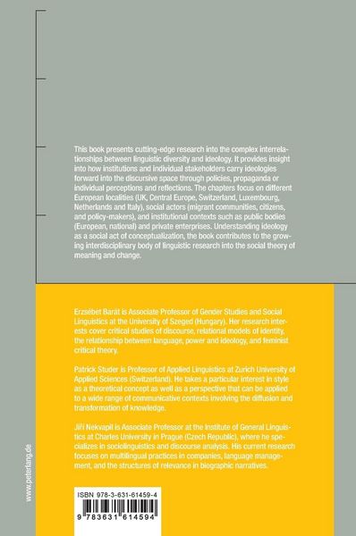 Produktbild: Ideological Conceptualizations of Language