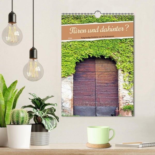 Produktbild: T&uuml;ren und dahinter ? (Wandkalender 2026 DIN A4 hoch), CALVENDO Monatskalender