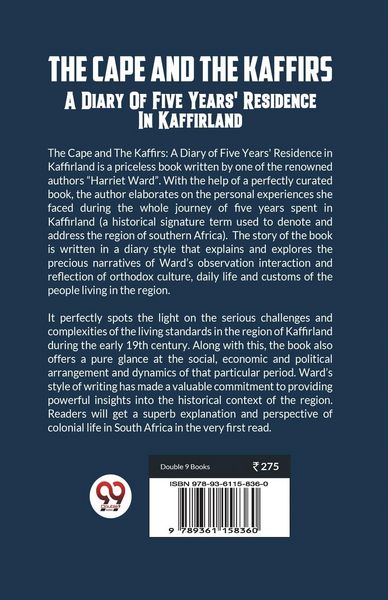 Produktbild: The Cape And The Kaffirs A Diary Of Five Years' Residence In Kaffirland