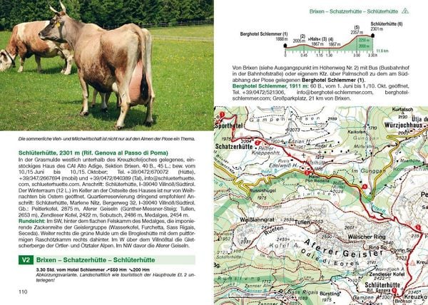 Produktbild: ROTHER Wanderf&uuml;hrer Dolomiten H&ouml;henwege 1-3