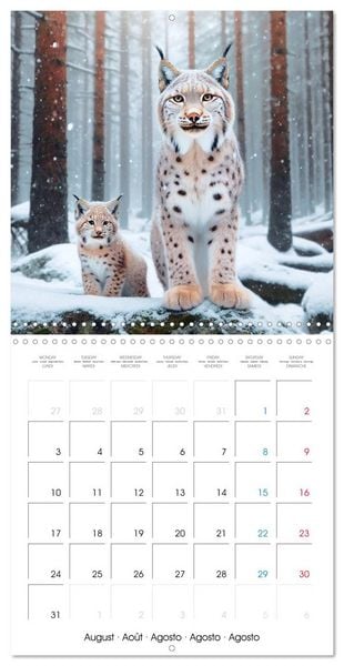 Produktbild: Animals of Arctic (Wall Calendar 2026 12 &times; 12 Inch) CALVENDO 12 Month Wall Calendar