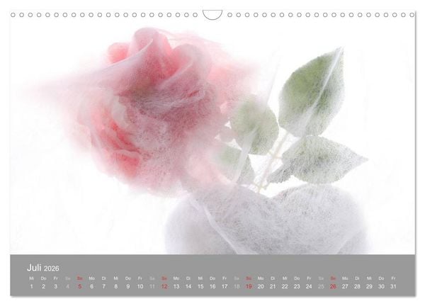 Produktbild: Floral (Wandkalender 2026 DIN A3 quer), CALVENDO Monatskalender