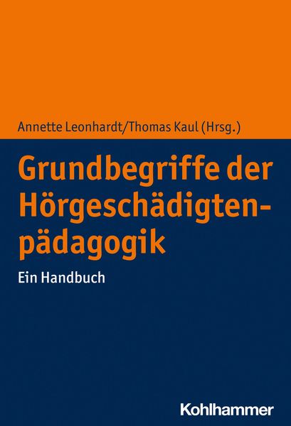 Produktbild: Grundbegriffe der H&ouml;rgesch&auml;digtenp&auml;dagogik
