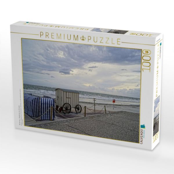 Produktbild: CALVENDO Puzzle Norderney - Badekultur der Vorv&auml;ter | 1000 Teile Lege-Gr&ouml;&szlig;e 64x48cm Foto-Puzzle f&uuml;r gl&uuml;ckliche Stunden