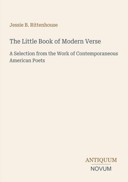 Produktbild: The Little Book of Modern Verse