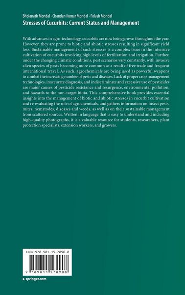 Produktbild: Stresses of Cucurbits: Current Status and Management