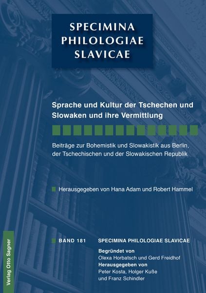 Produktbild: Sprache und Kultur der Tschechen und Slowaken und ihre Vermittlung
