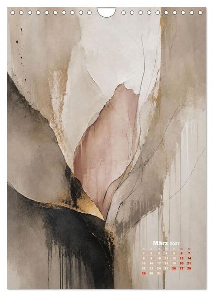 Produktbild: Stille Formen (Wandkalender 2027 DIN A4 hoch), CALVENDO Monatskalender