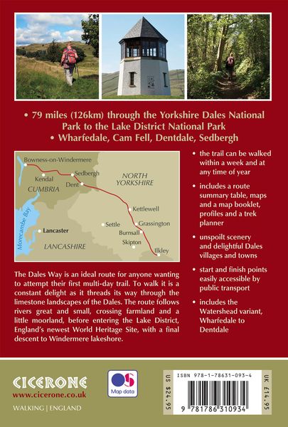 Produktbild: Walking the Dales Way