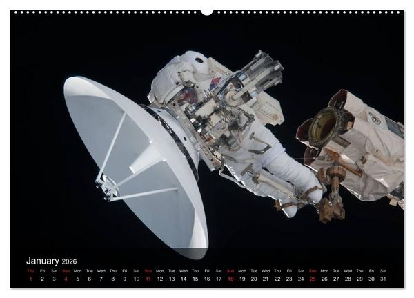 Produktbild: Space and Universe (High Quality Premium Wall Calendar 2026 DIN A2 landscape),CALVENDO 12 Month Wall Calendar