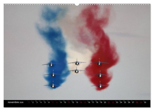 Produktbild: Arabesques dans le ciel de France (Calendrier mural 2026 DIN A2 vertical) calendrier de bureau