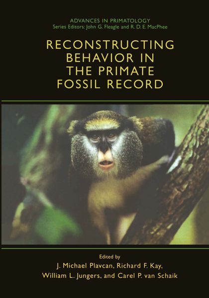 Produktbild: Reconstructing Behavior in the Primate Fossil Record