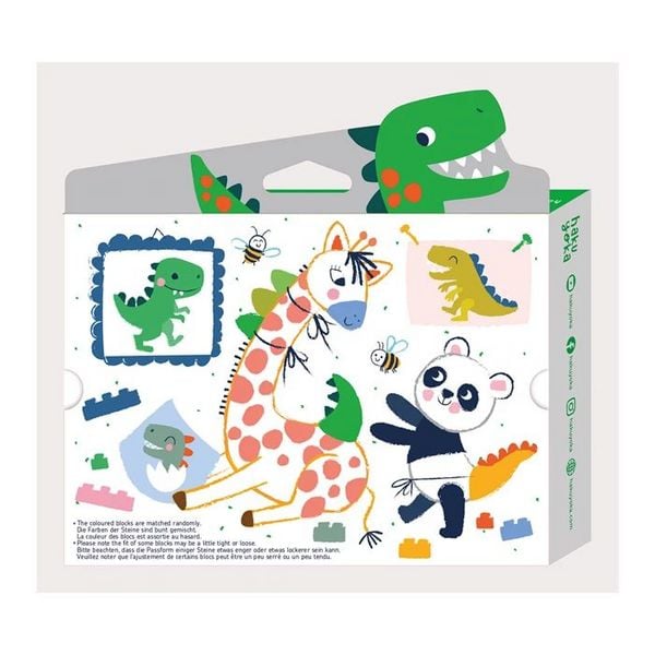 Produktbild: HAKUYOKA - Block-Wachsmalkreiden T-Rex
