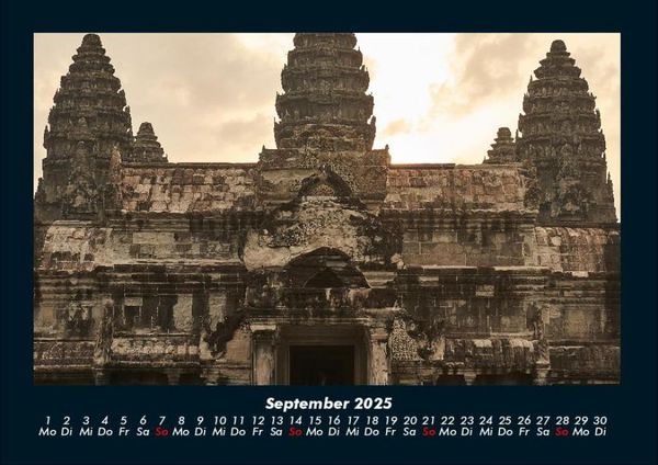 Produktbild: Tempel 2025 Fotokalender DIN A4