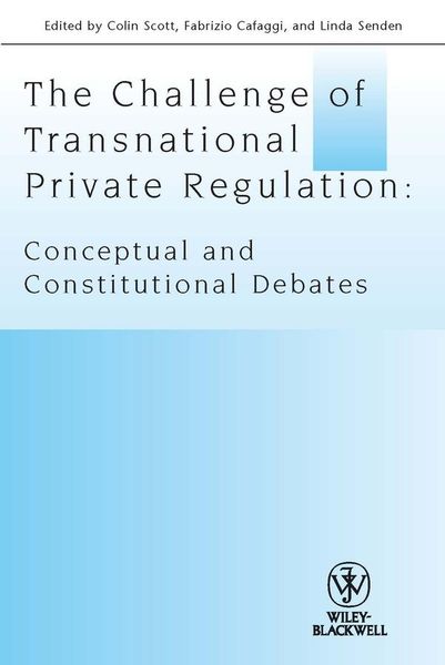 Produktbild: The Challenge of Transnational Private Regulation