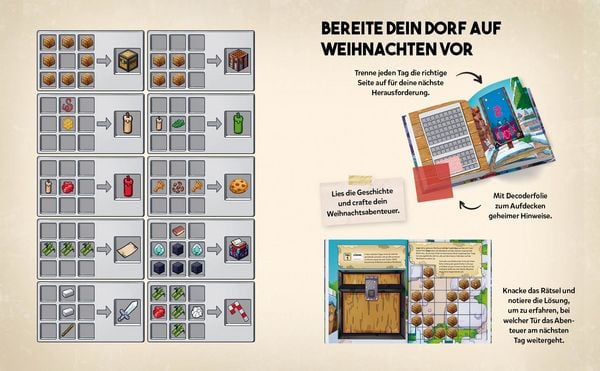 Produktbild: Escape-Adventskalender f&uuml;r Minecrafter: Der Angriff des Winter-Withers