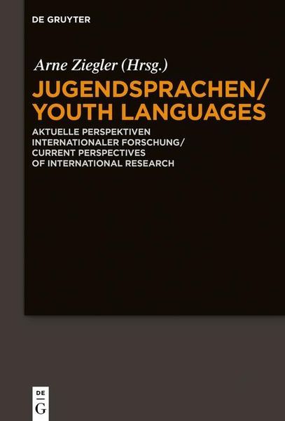 Produktbild: Jugendsprachen/Youth Languages