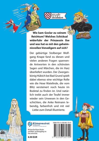 Produktbild: Die sch&ouml;nsten Harzer M&auml;rchen und Sagen
