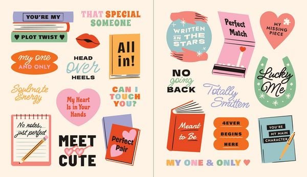 Produktbild: A Romance Reader's Sticker Book