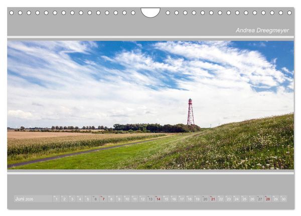 Produktbild: Krummh&ouml;rn im Panorama-Format (Wandkalender 2026 DIN A4 quer), CALVENDO Monatskalender