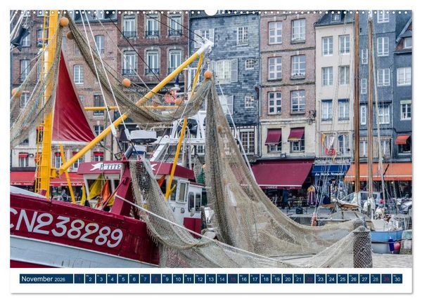 Produktbild: Normandie - raue K&uuml;sten, sanfte H&uuml;gel (hochwertiger Premium Wandkalender 2026 DIN A2 quer), Kunstdruck in Hochglanz