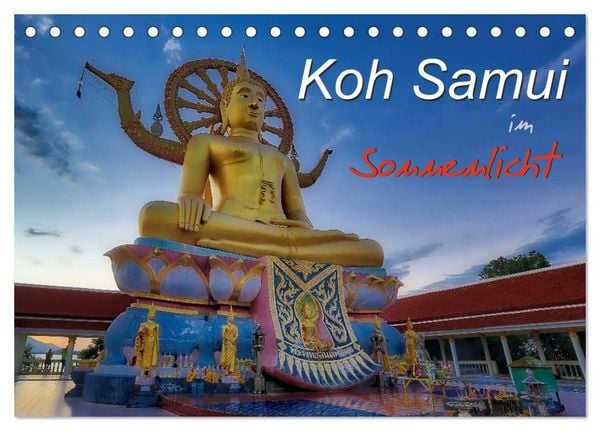 Koh Samui im Sonnenlicht (Tischkalender 2026 DIN A5 quer), CALVENDO Monatskalender