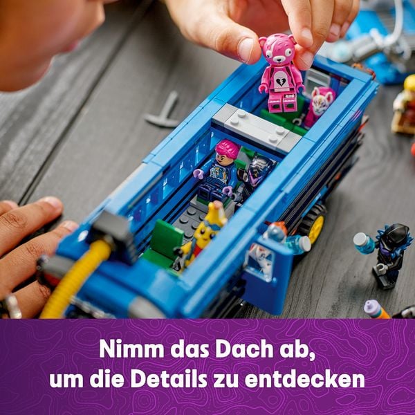 Produktbild: LEGO Fortnite Schlachtenbus, Videospiel Set mit Minifiguren 77073