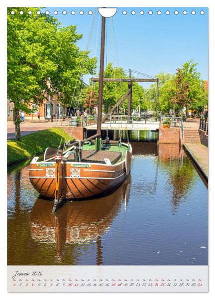 Produktbild: Papenburg. L&auml;ngste Fehnkolonie Deutschlands (Wandkalender 2026 DIN A4 hoch), CALVENDO Monatskalender