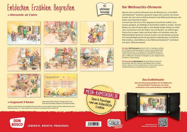Produktbild: In der Weihnachtsb&auml;ckerei. Kamishibai Bildkartenset