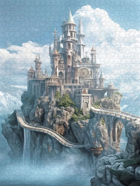 Produktbild: CALVENDO Puzzle M&auml;rchenhafte Schl&ouml;sser | 1000 Teile Lege-Gr&ouml;&szlig;e 64x48cm Foto-Puzzle f&uuml;r gl&uuml;ckliche Stunden