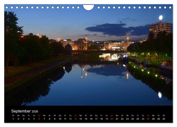 Produktbild: Saarbr&uuml;cken (Wandkalender 2026 DIN A4 quer), CALVENDO Monatskalender