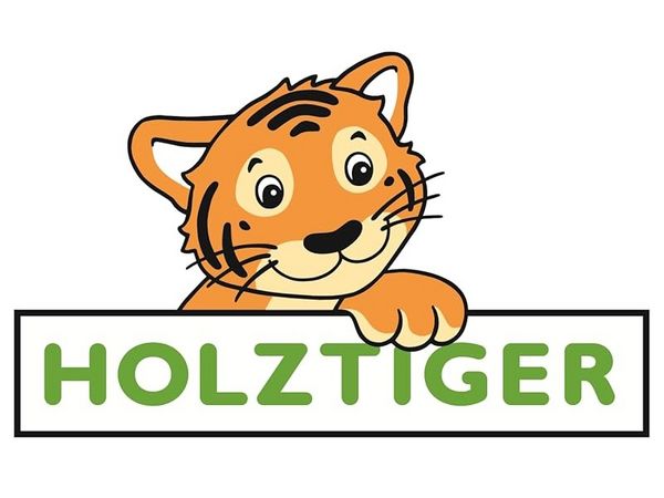 Produktbild: Holztiger Tiger, laufend, Holz