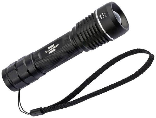 Brennenstuhl LuxPremium TL 600 AF LED Taschenlampe mit Handschlaufe akkubetrieben 630 lm 22 h 200 g