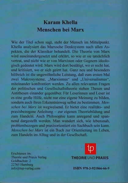 Produktbild: Karl Marx - Leben und Werk / Menschen bei Marx