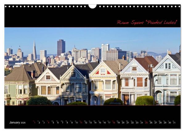 Produktbild: SAN FRANCISCO Panoramic Highlights (Wall Calendar 2026 DIN A3 landscape), CALVENDO 12 Month Wall Calendar