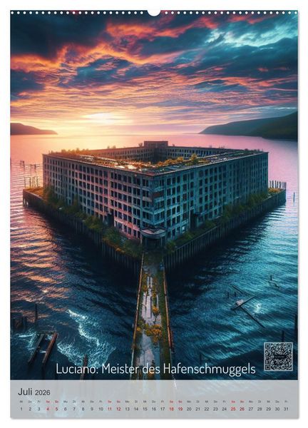Produktbild: True Crime - Schatten der Vergangenheit (hochwertiger Premium Wandkalender 2026 DIN A2 hoch), Kunstdruck in Hochglanz