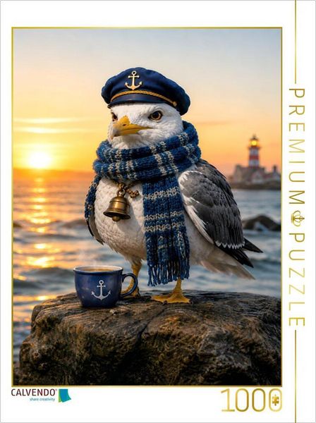 CALVENDO Puzzle Ein steifer Grog | 1000 Teile Lege-Größe 64 × 48 cm Foto-Puzzle für glückliche Stunden