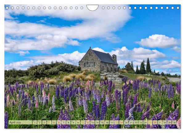 Produktbild: Neuseeland - atemberaubend sch&ouml;n (Wandkalender 2026 DIN A4 quer), CALVENDO Monatskalender