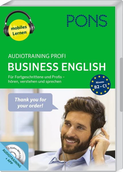 Produktbild: PONS Audiotraining Profi Business English