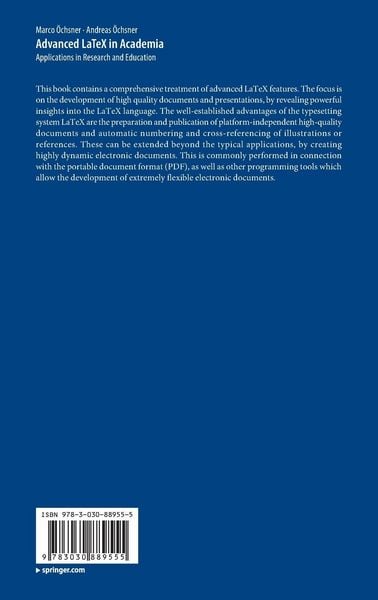 Produktbild: Advanced LaTeX in Academia