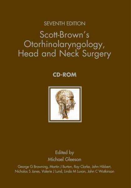 Produktbild: Scott Brown's Otorhinolaryngology, Head and Neck Surgery Surgery CD-ROM