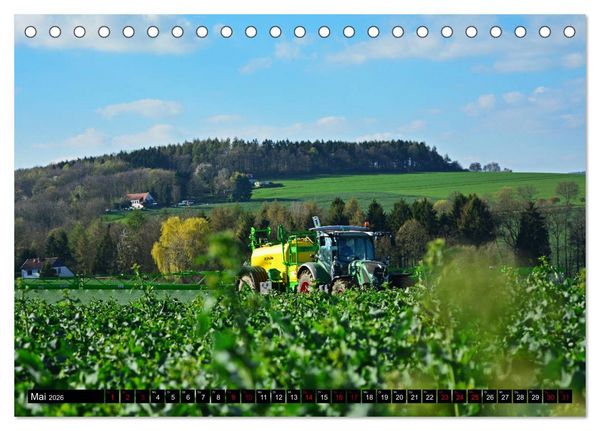 Produktbild: Agrarbilder Schaumburg 2026 (Tischkalender 2026 DIN A5 quer), CALVENDO Monatskalender