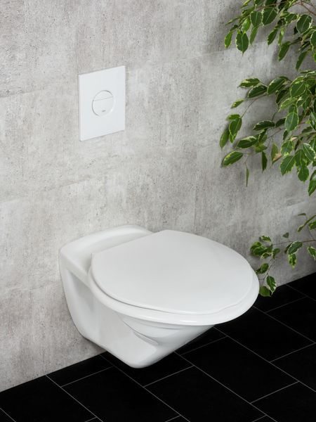 Produktbild: WC-Sitz Mod. Torino XXL, aus antibakteriellem Duroplast, belastbar bis 300 kg
